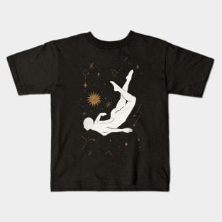 Fly Astro Celestial Feminine Kids T-Shirt